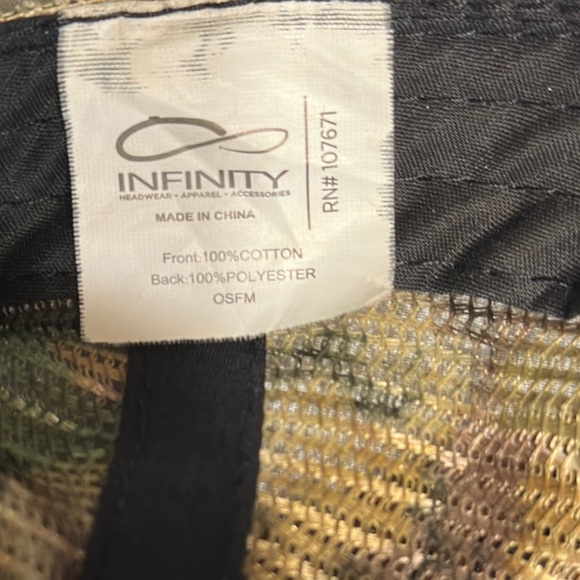 Hardcore Hunter Black and Camo Cap - Picture 6 of 9